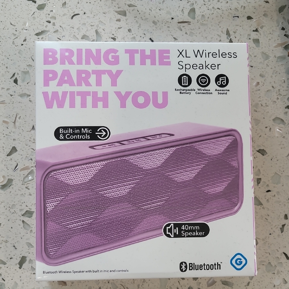 XL Wireless Speaker - Pink